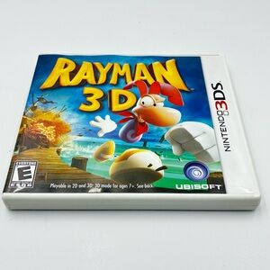 Nintendo 3DS Rayman 3D Game - Blue and Yellow